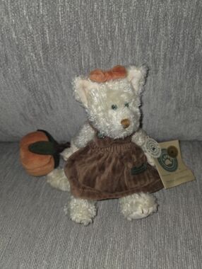 Boyds Bears Bearwear Winnie Light Blue Coveralls With Tags